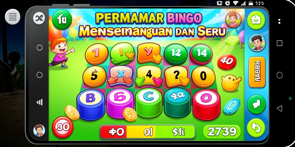 Screenshot utama 2739 menampilkan gameplay seru Bingo.