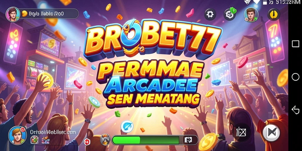 Screenshot BROBET77 menampilkan aksi gameplay Arcade yang seru.