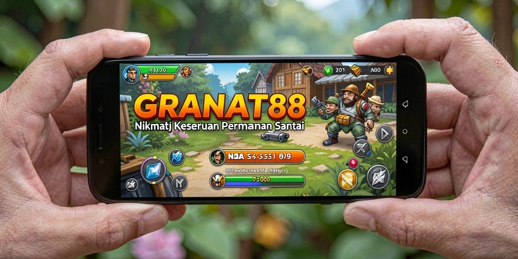 Tampilan utama gameplay <strong>GRANAT88</strong> yang seru dan menarik.