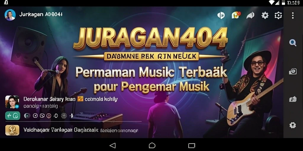 Tampilan screenshot dari gameplay JURAGAN404 yang menyenangkan dan interaktif.