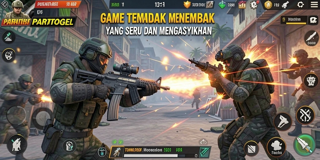 Tampilan gameplay PARTAITOGEL yang seru dan menegangkan.