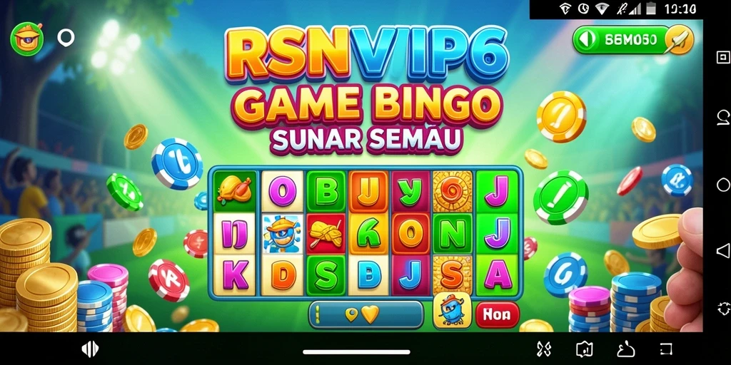Tampilan gameplay Bingo yang seru dan interaktif di RSNVIP6.