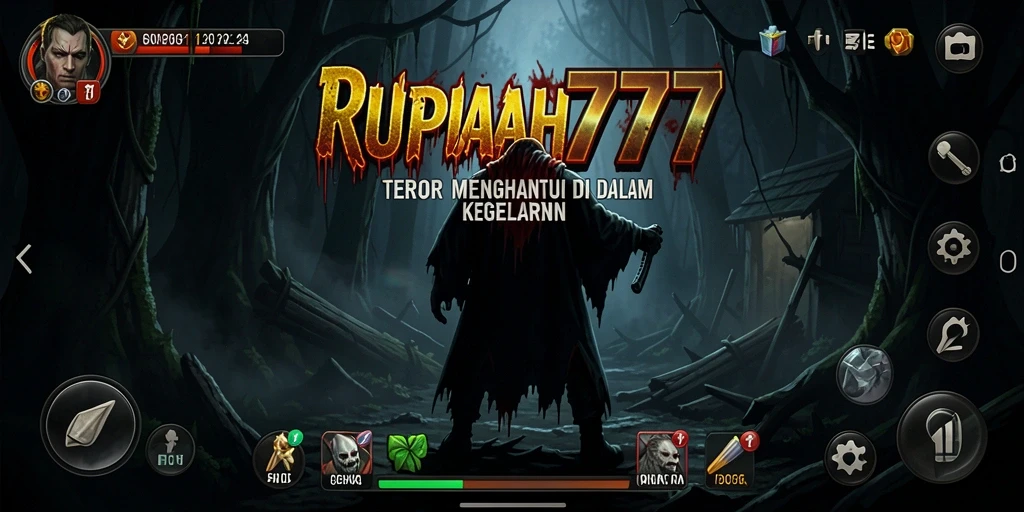 Screenshot menampilkan momen mencekam dari gameplay RUPIAH777.