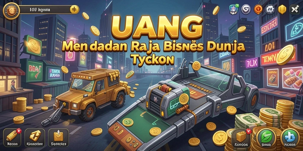 Gameplay menarik UANG dalam dunia Tycoon yang penuh tantangan.